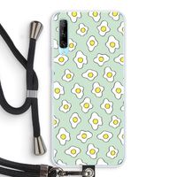 Spiegeleitjes: Huawei P Smart Pro Transparant Hoesje met koord