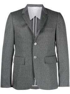 Thom Browne blazer boutonné en laine - Gris