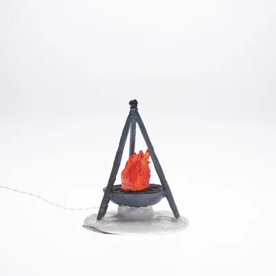 Vuur tipi l7.5b7.5h9cm bo