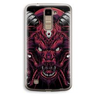 Hell Hound and Serpents: LG K10 (2016) Transparant Hoesje