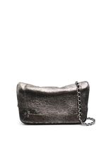 Jérôme Dreyfuss sac à bandoulière Bobi à design métallisé - Or
