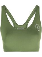 Sporty & Rich haut crop à logo imprimé - Vert