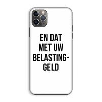 Belastinggeld: iPhone 11 Pro Max Tough Case