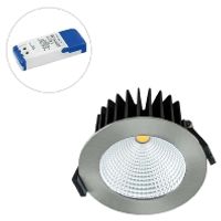 LC44101302  - P-LED recessed ceiling light 3000K ch/satIP44 dim LC44101302