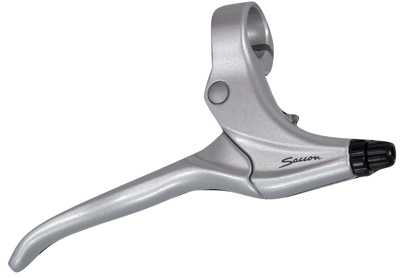 Saccon remhendel set, aluminium. zilver.