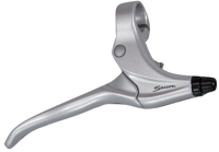 Saccon remhendel set, aluminium. zilver.
