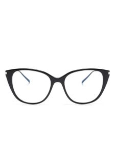 Saint Laurent Eyewear lunettes de vue à monture papillon - Noir