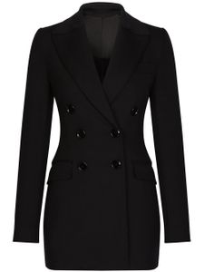 Dolce & Gabbana blazer à boutonnière croisée - Noir