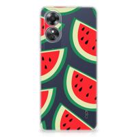 OPPO A17 | Siliconen Case | Watermelons