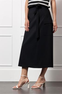 Meggie cargo skirt - black - 12860