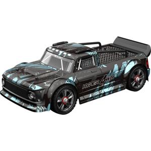 MJX Hyper GO Zwart Brushless 1:14 RC auto Elektro Rallywagen 4WD RTR 2,4 GHz Incl. accu en laadkabel, Met lichteffect