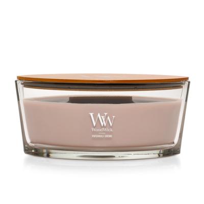 Woodwick Patchouli Cre Ellipse Candle