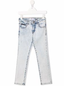 Philipp Plein Junior jean Iconic Plein droit - Bleu