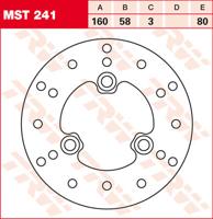 TRW Remschijf, remschijven voor de moto, MST241