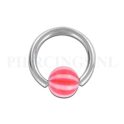 BCR 1.6 mm strandbal roze