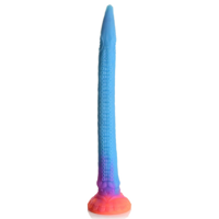 XR Brands Makara - Glow in the Dark - Silicone Snake Dildo - thumbnail