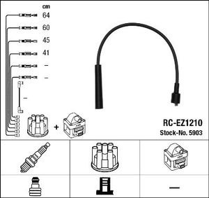 Bougiekabelset RCEZ1210