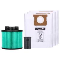 DeWALT Efficiency Accessory Pack | Stofzuigeraccessoires Set | Stofzakken + HEPA H13 Filter + Stofzuigeradapter - DXVA19-0502