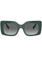 Vogue Eyewear lunettes de soleil rectangulaires à logo imprimé - Vert - thumbnail