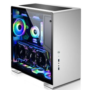 Jonsbo U5S Silver    Midi-tower PC-behuizing, Gaming-behuizing Zilver