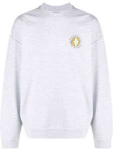 Marcelo Burlon County of Milan sweat à logo Sunset Bird - Gris