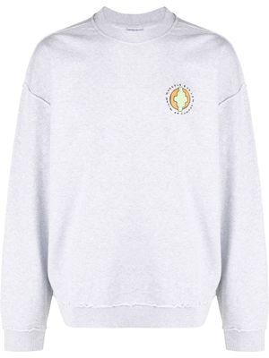 Marcelo Burlon County of Milan sweat à logo Sunset Bird - Gris