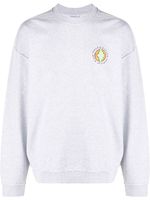 Marcelo Burlon County of Milan sweat à logo Sunset Bird - Gris
