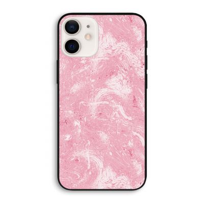 Abstract Painting Pink: iPhone 12 Biologisch afbreekbaar hoesje