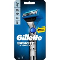 Gillette Gillette Mach3 Turbo Scheerapparaat - Houder +1 mesje