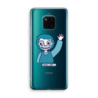 Zwaai: Huawei Mate 20 Pro Transparant Hoesje