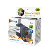 Superfish Aquaflow 100/150 Crystal Clear Cartridge 2-Pack voor Heldere Aquaria