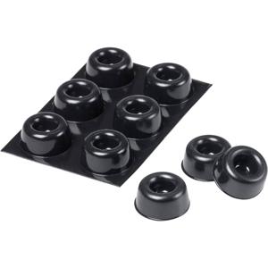3M SJ 5009 MPBB Apparaatvoet Zelfklevend, Rond Zwart (Ø x h) 22.3 mm x 10.1 mm 6 stuk(s)