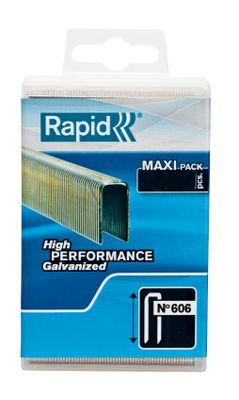 Rapid Nieten Type 606 Gegalvaniseerd, Kunststofbox 3600st Lengte 30mm