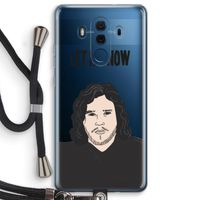 Let It Snow: Huawei Mate 10 Pro Transparant Hoesje met koord