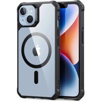 iPhone 14/13 Air Armor Clear Case (HaloLock) - Clear Black