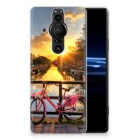 Sony Xperia Pro-I | Silliconen Back Cover | Amsterdamse Grachten
