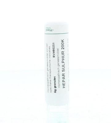Homeoden Heel Hepar sulphur 200K 6 Gram