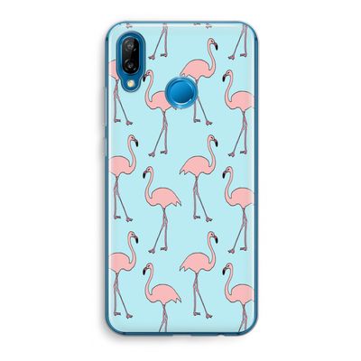 Anything Flamingoes: Huawei P20 Lite Transparant Hoesje