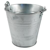 Sorex zinken emmer/bloempot/plantenpot - 10 liter - Tuindecoratie - Bloememmer