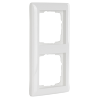 Gira System 55 Afdekraam | Inbouw | 2-voudig | Polarwit - 66.051.22