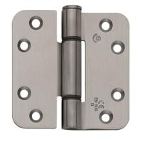 BSW glijlagerscharnier - 818 Allround - afgerond - 89x127x3 mm - RVS