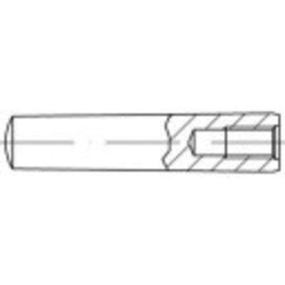 TOOLCRAFT 144714 Conische pen (Ø x l) 8 mm x 70 mm Staal 10 stuk(s)