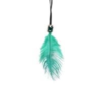 PTMD hanger kerst hyra veer groen 20 cm | 24 stuks