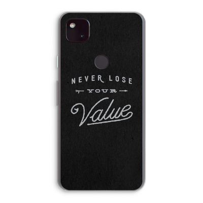 Never lose your value: Google Pixel 4a 5G Transparant Hoesje