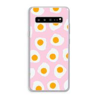 Dancing eggs: Samsung Galaxy S10 5G Transparant Hoesje