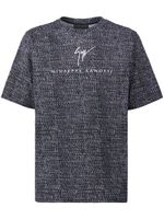 Giuseppe Zanotti t-shirt à logo imprimé - Blanc