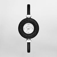 Horlogeband Marc by Marc Jacobs MJ1429 Leder Zwart 8mm