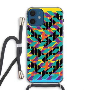 Skew Bee 1: iPhone 12 Transparant Hoesje met koord