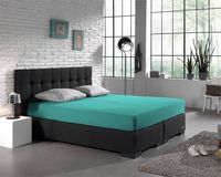 Dreamhouse Jersey Hoeslaken Matras | Turquoise - 220 gram - Dubbel