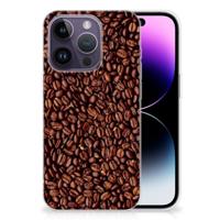 Apple iPhone 14 Pro | Siliconen Case | Koffiebonen